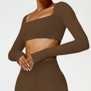 Sculpt Cropped Top