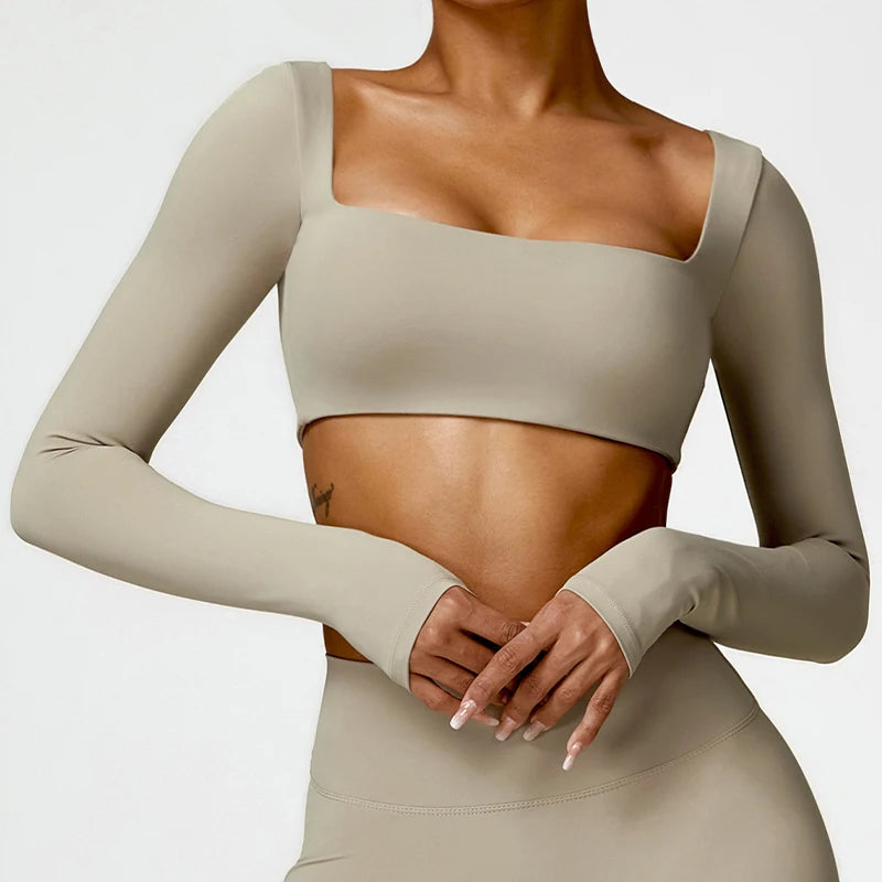 Sculpt Cropped Top