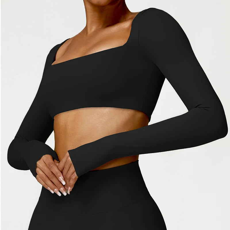 Sculpt Cropped Top